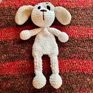 Handmade LARGE Amigurumi Crochet Dog Plush Toy Stuffed Animal Baby Gift